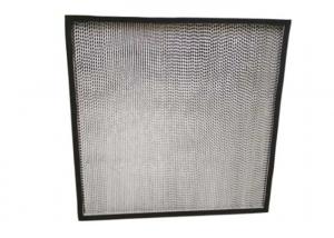 Quality SUS 304 Frame Deep Pleated H13 Filter With Low Pressure Drop wholesale