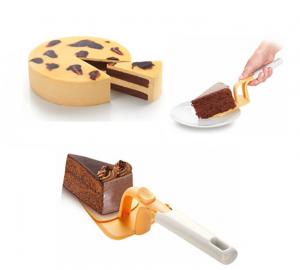 Smooth Surface Plastic Cake Server , No Messy Pizza Shovel Spatula For Pie Slice
