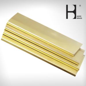 6000mm Length CuZn39Pb3 Brass Flat Bars For Home Derocation