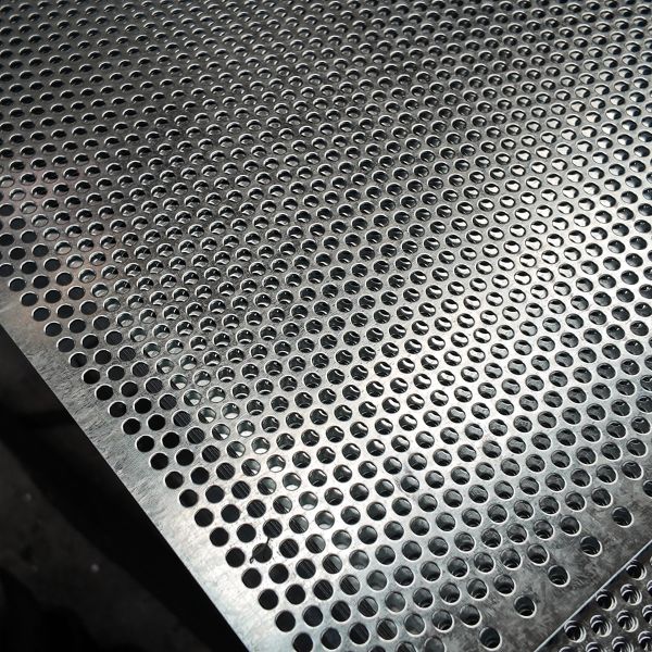 304 Punched Metal Sheets For Chinese Prickly Ash Roasting 1000x2000mm