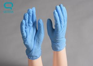 China Disposable Nitrile Gloves Latex Free Powder Free Anti Chemicals/Oil/Solvent on sale