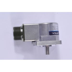 52x52mm Square Flange Incremental H25 Solid Shaft Seal Rotary Encoder