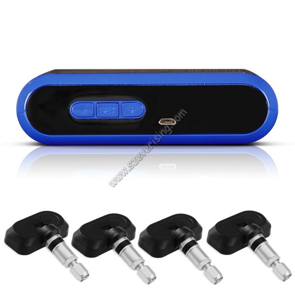 Universal Auto Wheel Pressure Monitoring System Car TPMS Sensor with mini external 4 sensors