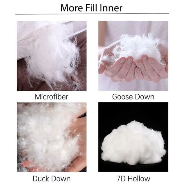 Luxury Cotton Fabric Hotel Duvet 90% White Duck Down Quilt