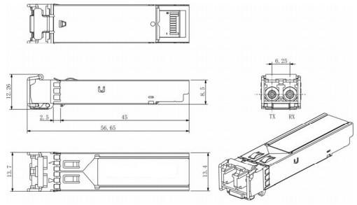1.25G CWDM SFP 20km-160km 1470nm~1610nm fiber optical transceiver module best price