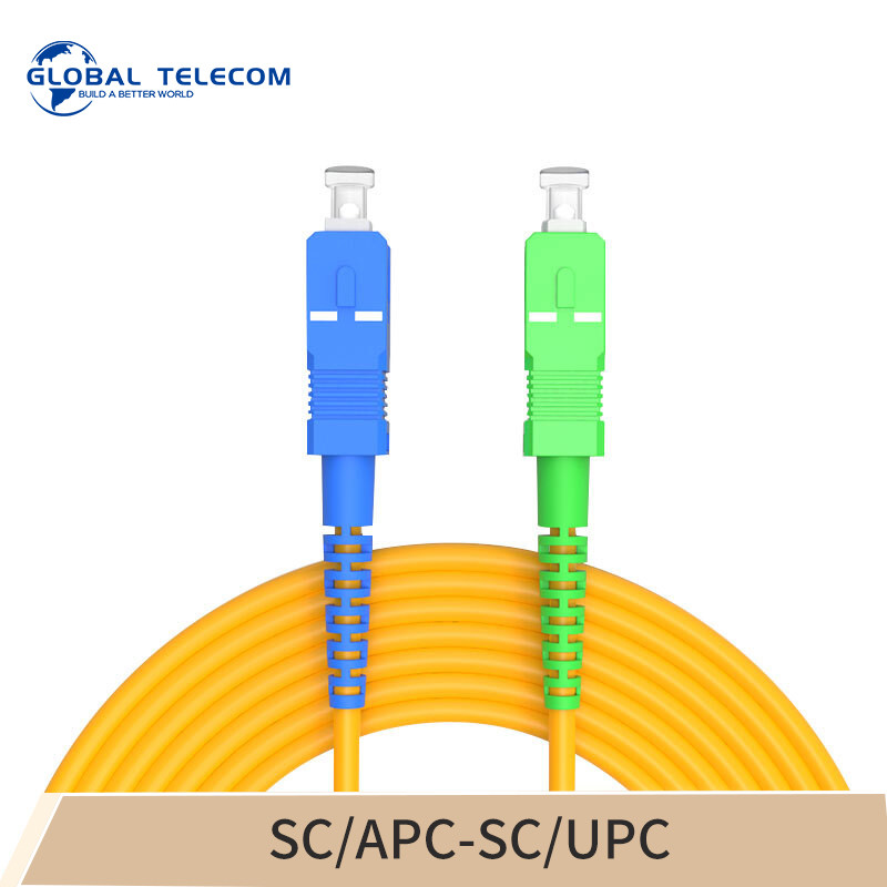 LC ST Fiber Optic Patch Cord , Sc To Fc Patch Cord APC UPC Simplex Duplex