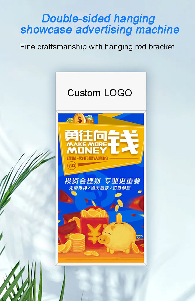 Ultra-high Brightness 2500/3000/4500 Ultra Slim 43 49 55inch Wall Mounted Advertising Lcd Display Window Facing Digital Signage