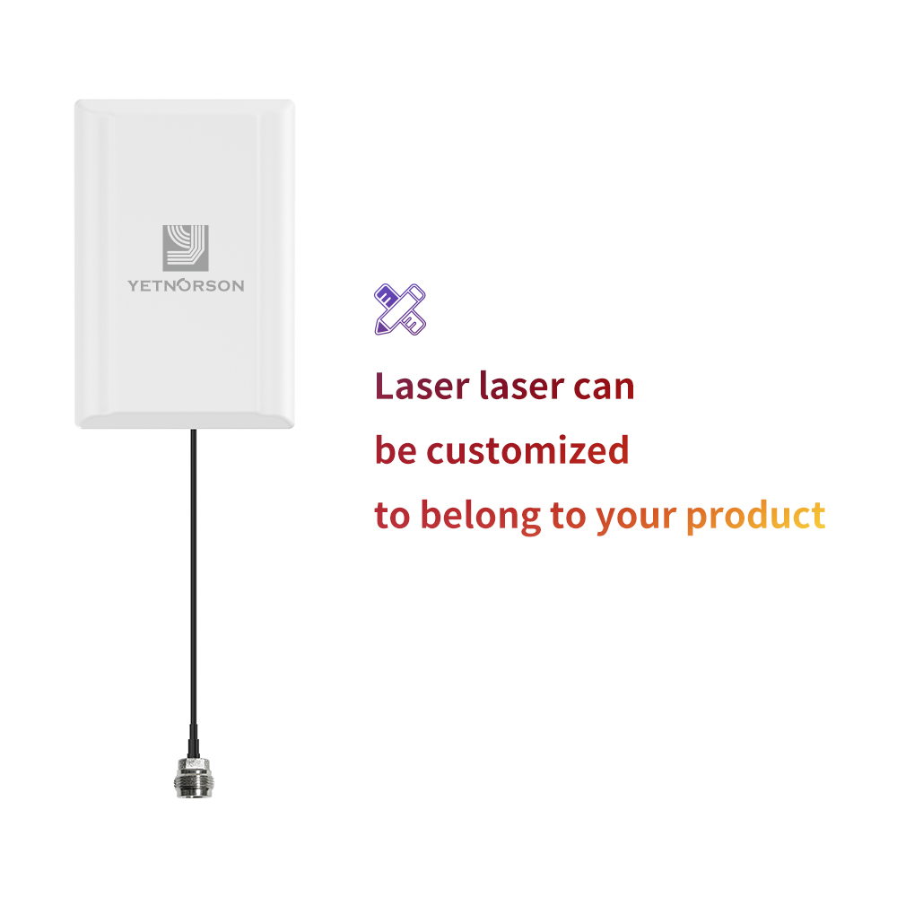 Wall Mounting White LTE/4G MIMO Antenna 14dbi Panel Antenna for Indoor/Outdoor Coverage