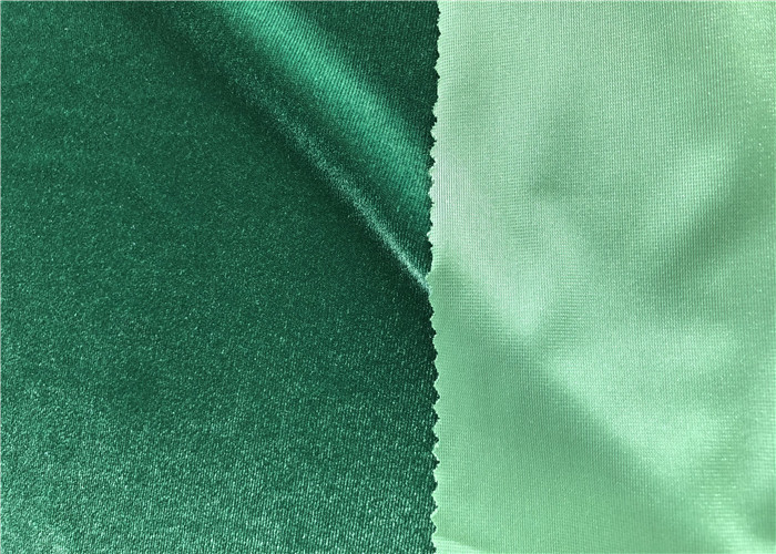 Stretch Knitting Velvet Crushed Fabric Polyester Spandex