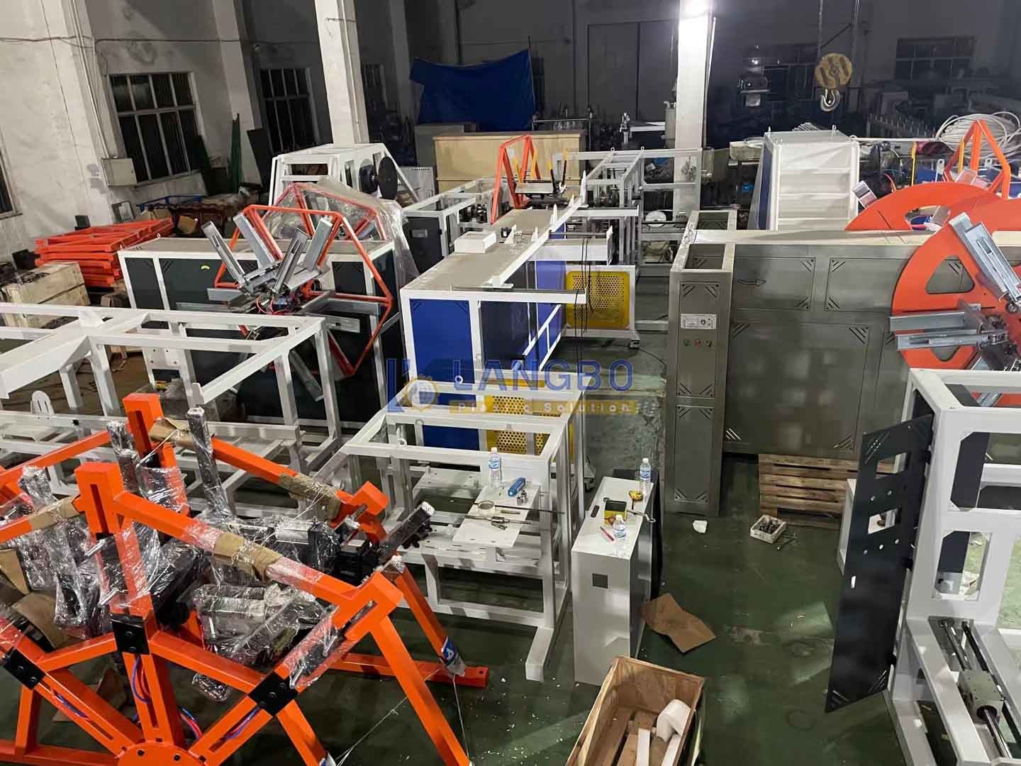 Plastic PE Tube Hose Double Station Coiler Winding