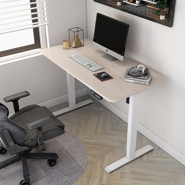 Custom Promotion Wooden Coffee Table Sitting Room Electric Height Adjustable Desk 710mm