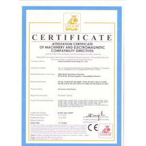 Wuhan Huanghe Xingyu Electric Appliance Co.,Ltd. Certifications