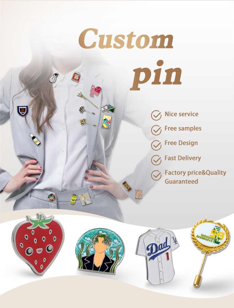 Factory Direct Sale Shiny Gold EXO Lapel Pin Merchandise Garment Accessories Paint Metal Pins
