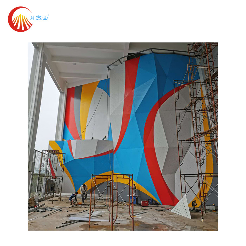 Gym Boulder Climbing Wall Training Adult Kids Rock Climbing Wall For Sports Park