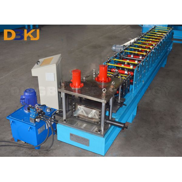 U Shape Stud Roll Forming Machine With Color Steel Plate With PLC Control Furring Channel Roll Forming Machine