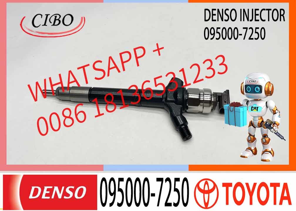 Diesel Engine Fuel Injector 095000-7610 095000-7610 095000-7240 095000-7250 23970-09200