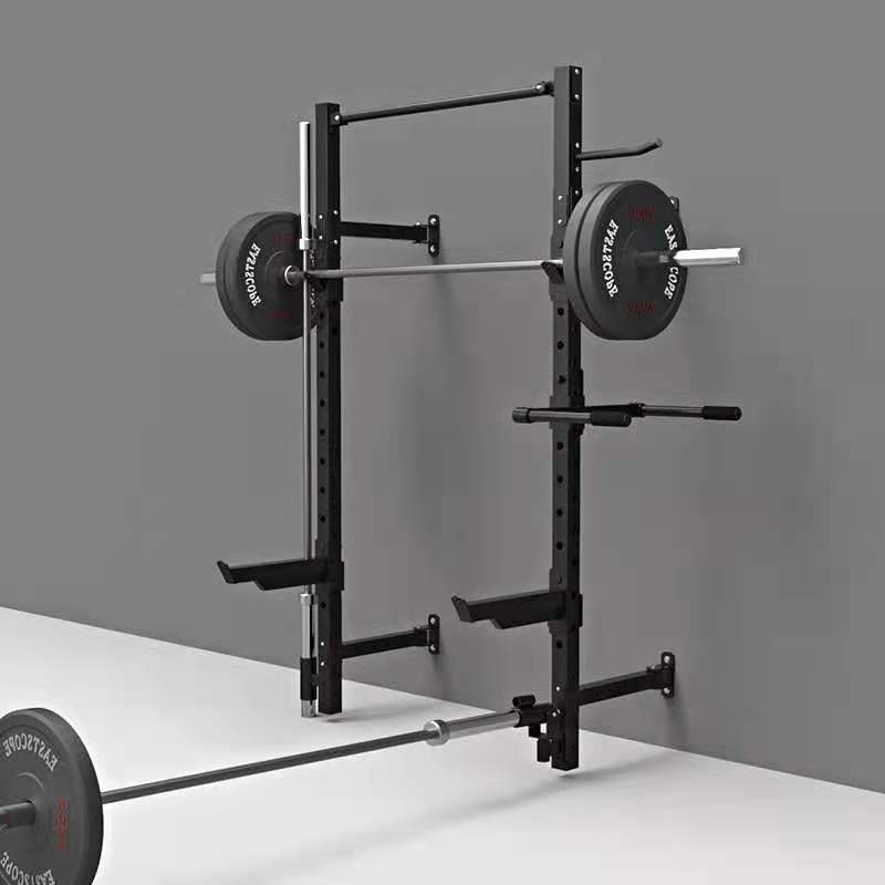 Surface Two Layer Electrostatic Powder Coating Foldable Pull Up Bar for Smith Machine