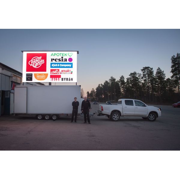 IP65 Waterproof P5mm SMD3535 Truck Mounted Led Display