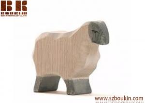 Quality Animation Tools , Fashion Model,Jewelry Model Wooden Sheep  Carved Gift&Craft wholesale