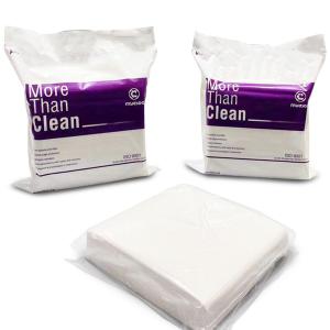Quality 4x4 Lint Free Cleaning Wipes 56g Nonwoven White Surface Disinfectant wholesale