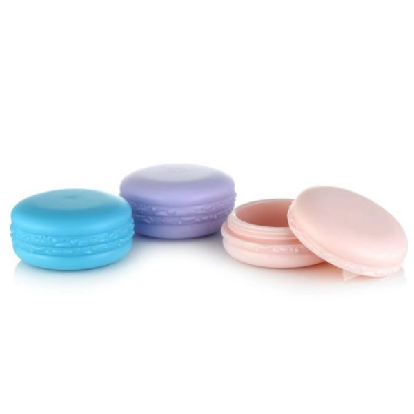 Good-Shaped 10ml Colorful Macaron Cream Box Plastic Cream Jar for Skin Care Cream
