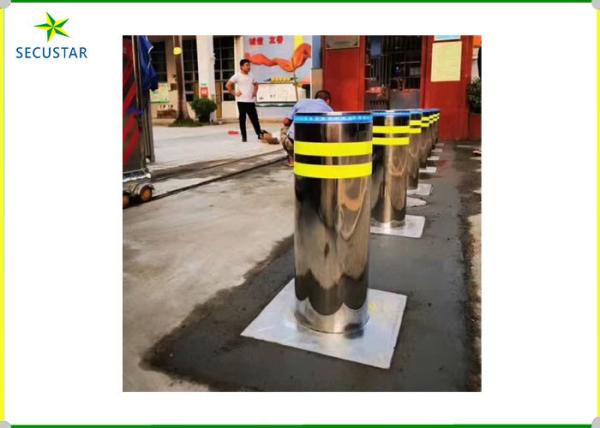 Cheap Security Telescopic Parking Automatic Rising Bollards , Automatic Security Bollards for sale