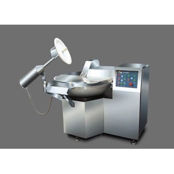 Meat Bowl Cutter Food Processing Equipment 17.6kw Stainless Steel Pot
