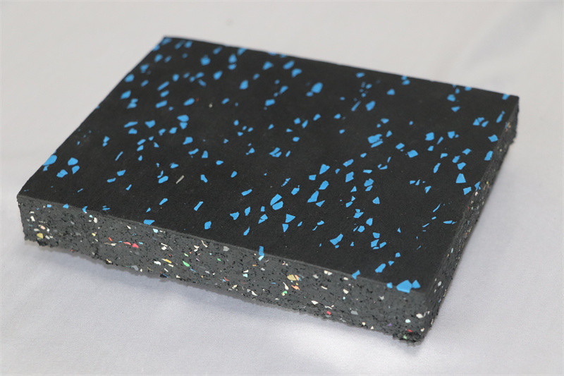 50cm x 50cm Rubber Floor Tile For Gym Fitness Playground