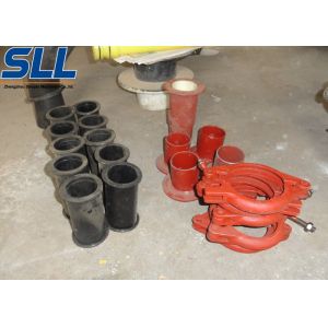 Quality Concrete spraying equipment parts rubber chamber protection the machine wholesale