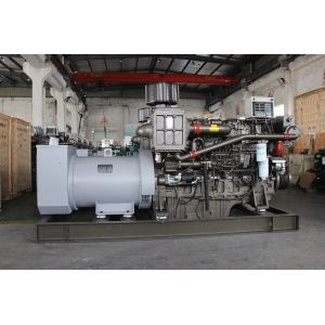 Recycled Used Generator Weatherproof Enclosure Generator Yellow