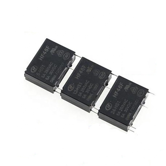 Hot selling relays HF46F-005-HS1 HF46F-012-HS1 HF46F-024-HS1 5V 12V 24V 8pin DIP original