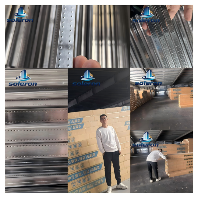High Frequency Welding Aluminium Spacer Bar Flat Hollow Glazing Spacer Bar