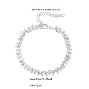 Durable Stainless Steel Bracelet - Ready to Ship in One Week