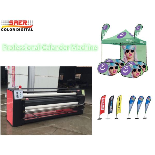 Textile Calender Fabric Heat Press Transfer Machine Flatbed Roller Heat Press Machine