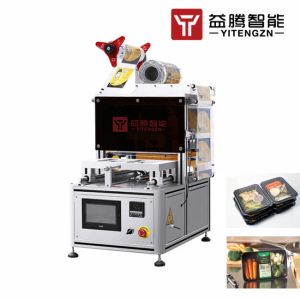 Quality SUS304 200 Degrees Lunch Tray Sealing Machine Semi Automatic wholesale
