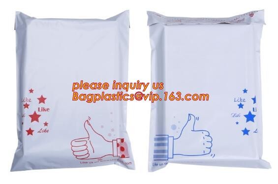 poly mailer/factory direct mail bag/waterproof plastic envelopes, self adhesive poly envelopes clear mailers plastic col