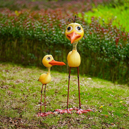 ODM Metal Yard Garden Ornaments Design Art Metal Bird Handmade