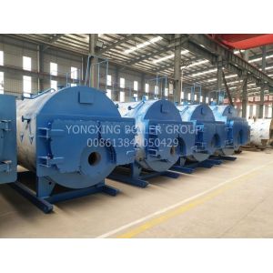 China Industrial Diesel Oil Fired Hot Water Boiler Fire Tube Steam Boiler 2100kw on sale