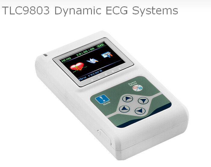 Dynamic ECG System 3 Channel Holter ECG System with PC English Software for Family