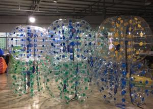 Quality 1.5M Body Inflatable Bubble Soccer Balls PVC1.0mm Or TPU 1.0mm Material wholesale