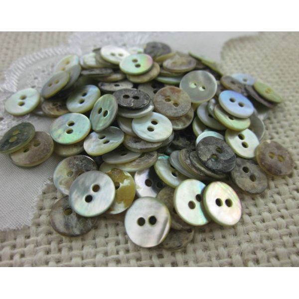 13mm Custom Logo Wood Button 2 Holes Wholesale Wood Garment Buttons