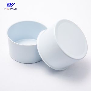 Round Shape Tobacco Tin D73x44mm 180ml Silver Cigarette Tin