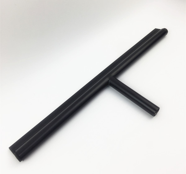 Upscale 52 inch Long Handle Black Stainless Steel Floor Squeegee