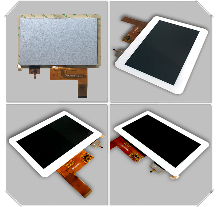40 Pin LVDS 7 Inch Capacitive Touch Screen 800X480 TFT LCD Module Touch Panel