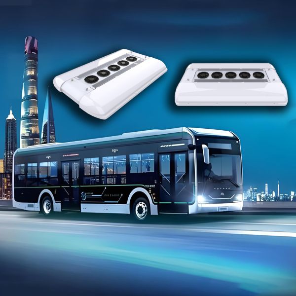 Aftermarket Truck Electric Bus Air Conditioner HVAC System CO2 Heat Pump Customized