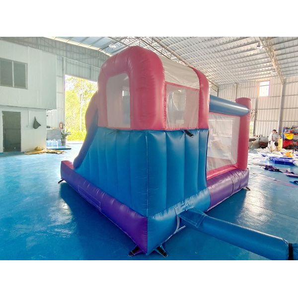 High Quality Inflatable Castle Unicorn Cartoon Inflatable Bounce House With Slide Jumping House For Kids
