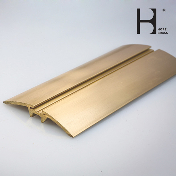 Strong Brass Profiles Mirror Polish Brass Window And Door Frame Extrusion Profiles Copper Alloy Profiles C3604 C38500