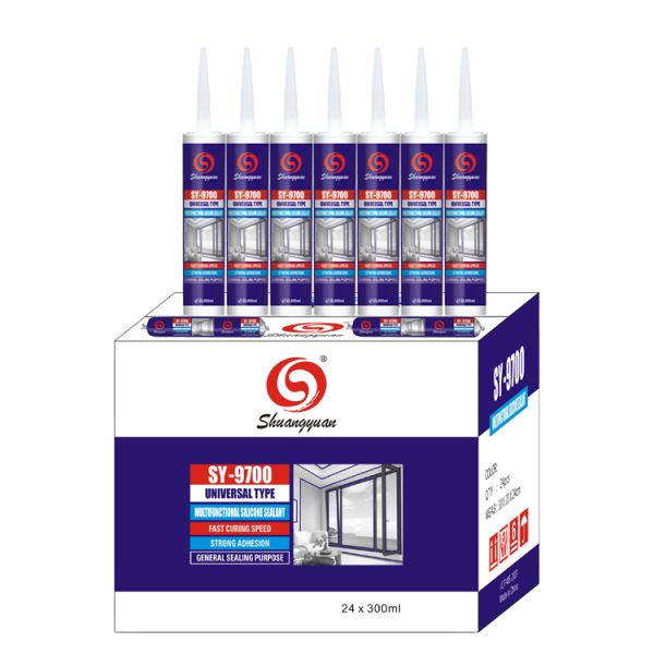 Professional Grade Industrial Silicone Sealant Waterproof Sealant Glue MSDS ISO9001