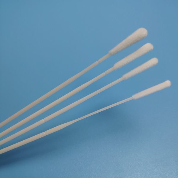 Quality EO Sterile Nasal Sample Collection Nylon Flocked Swabs wholesale