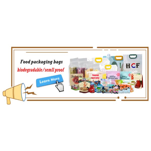 Customized Size Food Grade Nut Packaging Plastic Bag Biodegradable PE Plastic Holographic Mylar Smell Proof Zipper Logo